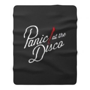 Panic At The Disco Red Stripes Band Fleece Blanket