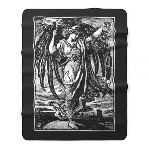 Paris Commune Angel Fleece Blanket