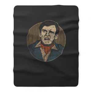 Paul Lynde Retro Vintage Fleece Blanket