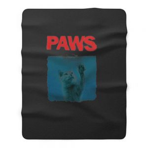 Paws Kitten Fleece Blanket