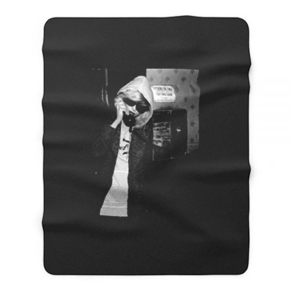 Pay Phone Call Debbie Harry Fleece Blanket