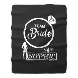 Personalised Team Bride The Bride Fleece Blanket