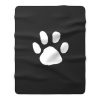 Pfotenabdruck Fleece Blanket