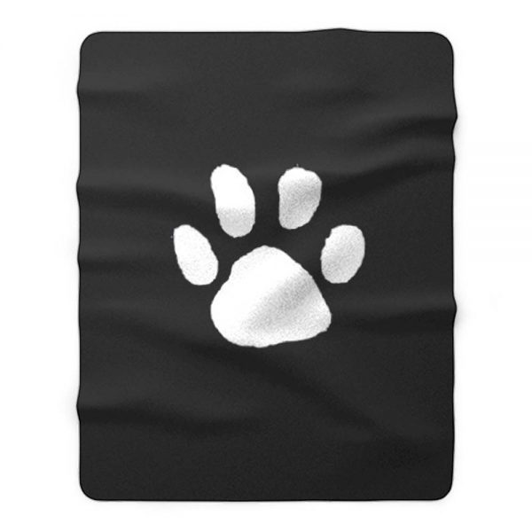 Pfotenabdruck Fleece Blanket