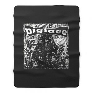 Pig Face Rock Band Fleece Blanket