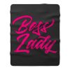 Pinky Boss Lady Fleece Blanket