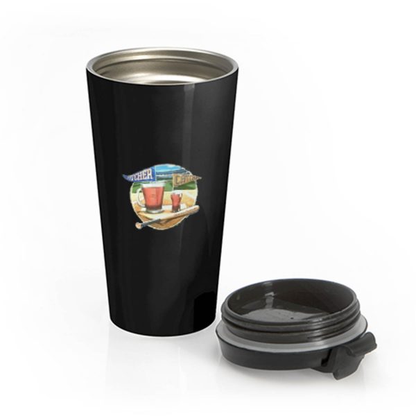 Pitcher Catcher Stainless Steel Travel Mug