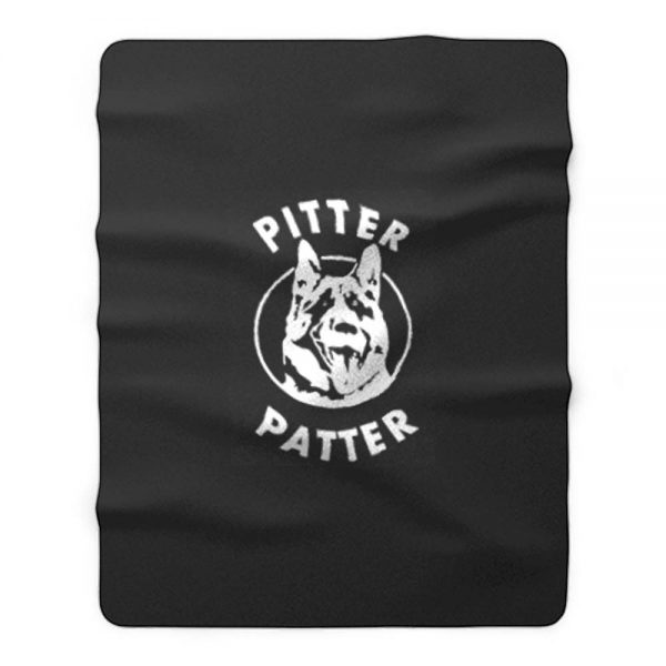 Pitter Patter Arch Logo Fleece Blanket