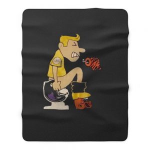 Pittsburgh Steelers Funny Toilet Fleece Blanket