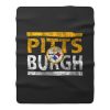 Pittsburgh Steelers Run Fleece Blanket