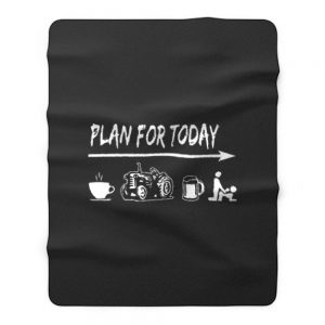 Plan For Today Fleece Blanket