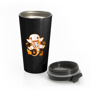 Pokemon Charmander Skeleton Stainless Steel Travel Mug