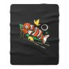 Pokemon Magikarp Sushi Fleece Blanket