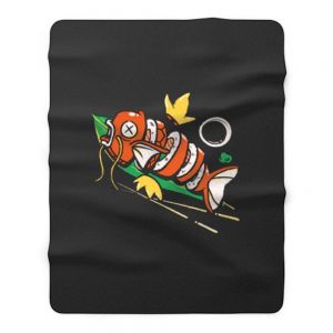 Pokemon Magikarp Sushi Fleece Blanket