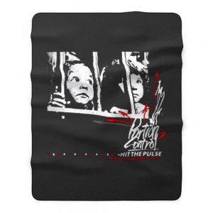 Portion Control Hit The Pulse Fleece Blanket