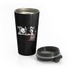 Portion Control Hit The Pulse Stainless Steel Travel Mug