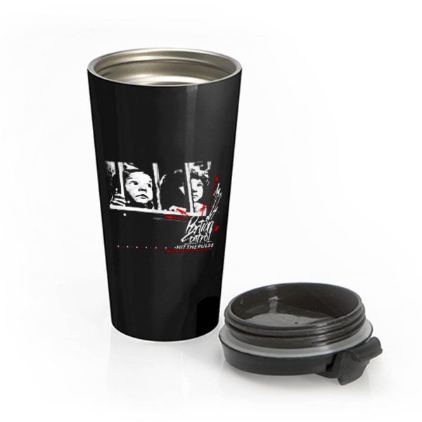 Portion Control Hit The Pulse Stainless Steel Travel Mug