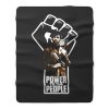 Power to The People Huey P Newton Fleece Blanket