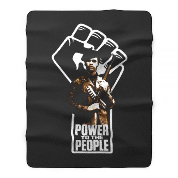 Power to The People Huey P Newton Fleece Blanket