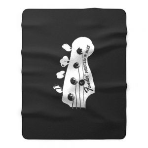 Precision Bass Guitar Norman Watt Roy Entwistle Sting Foxton Lynott Fleece Blanket