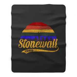 Pride Lgbtq Tee Stonewall 1969 Where Pride Began Fleece Blanket