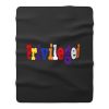 Priveleged Fleece Blanket