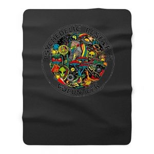 Psychedelic Research Fleece Blanket