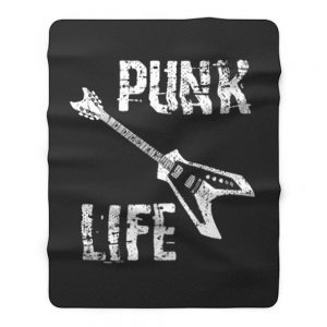 Punk Life Rocker Fleece Blanket