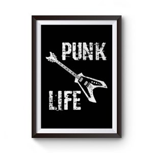 Punk Life Rocker Premium Matte Poster