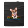 Queergi Lesbian Gay Bisexual Transgender LGBT Fleece Blanket