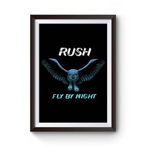 RUSH Fly By Night Premium Matte Poster