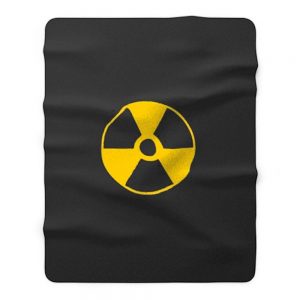 Radioaktive Strahlung lustiges Fleece Blanket