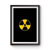 Radioaktive Strahlung lustiges Premium Matte Poster