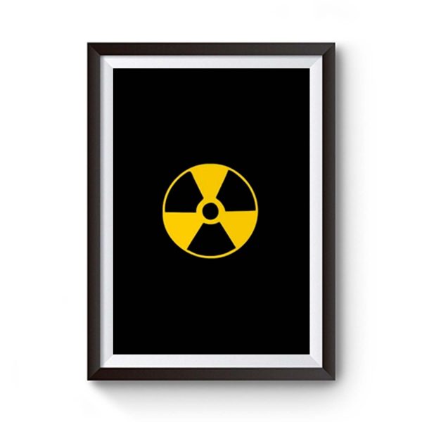 Radioaktive Strahlung lustiges Premium Matte Poster