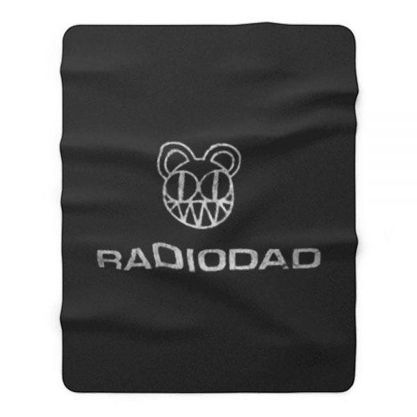 Radiodad Radiohead Fleece Blanket