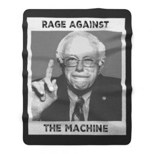 Rage Against The Machine Bernie Sanders Fleece Blanket