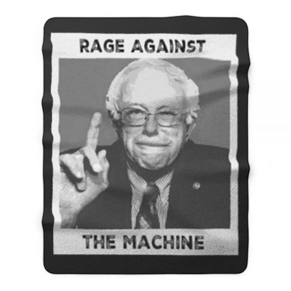 Rage Against The Machine Bernie Sanders Fleece Blanket