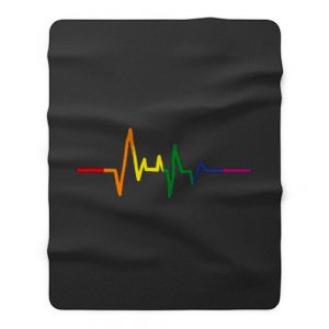 Rainbow LGBT Fleece Blanket