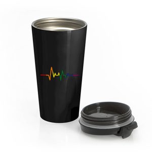 Rainbow LGBT Stainless Steel Travel Mug