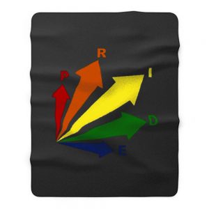 Rainbow Pride So Its Mine Fleece Blanket