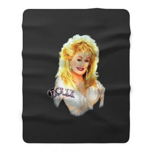 Rare Dolly Parton Fleece Blanket