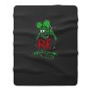 Rat Fink Ratfink Distressed Fleece Blanket