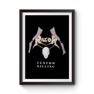 Razor Custom Killing Premium Matte Poster