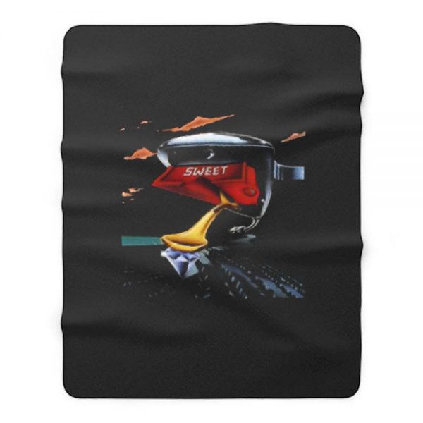 Record Glam The Sweet Band Fleece Blanket