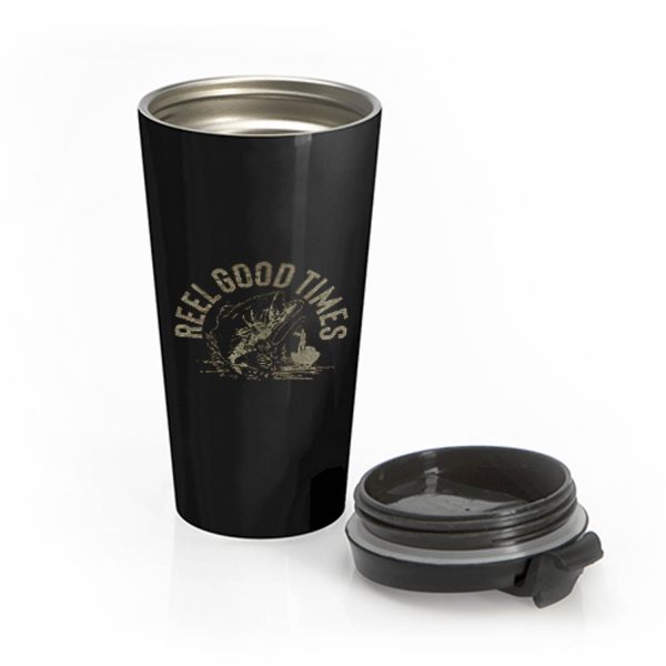 Reel Good Times Stainless Steel Travel Mug