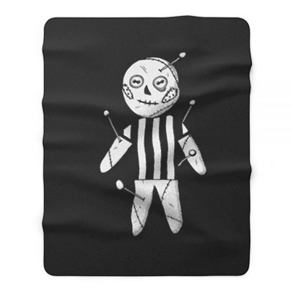 Referee Voodoo Doll Fleece Blanket