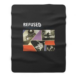 Refused Punk Band Fleece Blanket