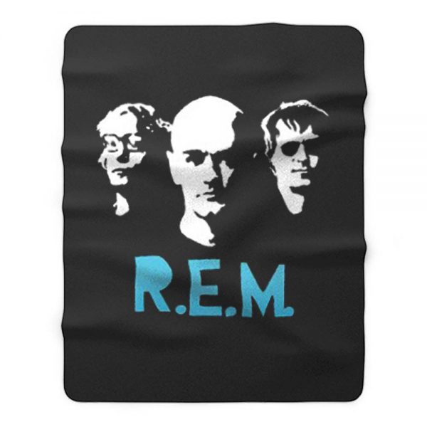 Rem Rock Band Fleece Blanket