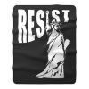 Resist Liberty Statue Fleece Blanket