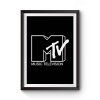 Retro MTV Premium Matte Poster